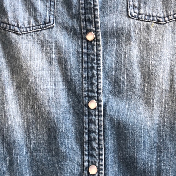 SWS Cotton denim button up shirt - Picture 4 of 12